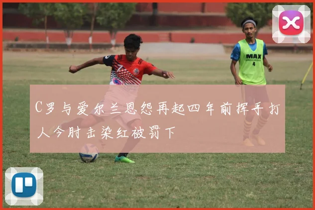 C罗与爱尔兰恩怨再起四年前挥手打人今肘击染红被罚下